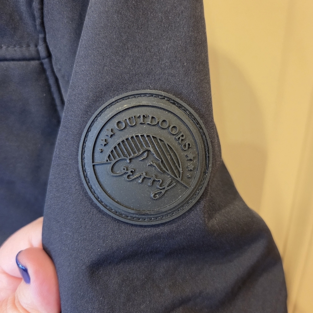 Gerry Boys Falcon Softshell Jacket - Black with Blue Trim - Size M (10/12) - Picture 6 of 9